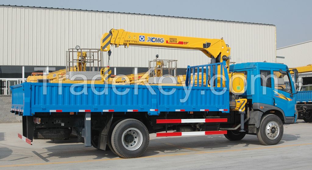 Xcmg Official Hydraulic Cranes Sq Sk Q Ton Mini Telescopic Boom Crane