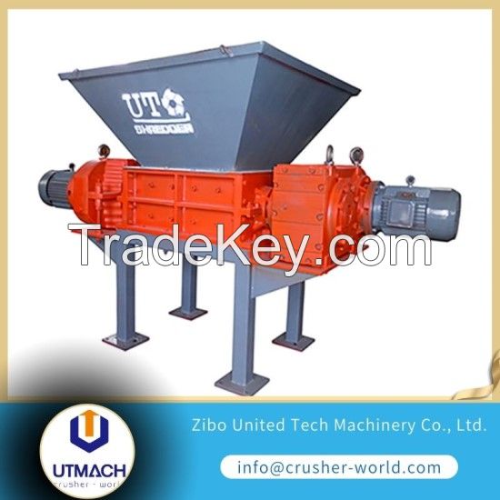 waste leather shredder, textile shredder, waste cloth shredder