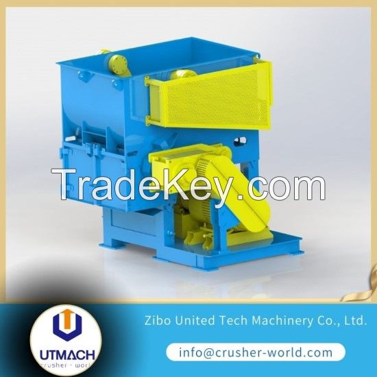 Single Shaft Shredder single shaft shredder for plastic, tire, metal,