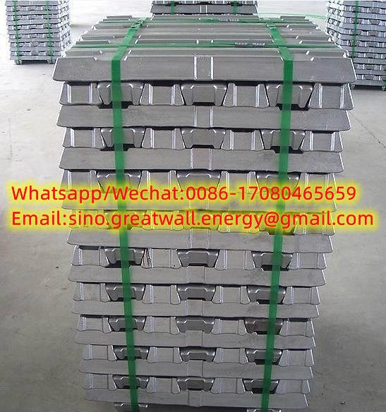 A00 A7 Aluminum Ingots Al 99.7% Material Plant