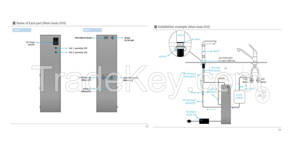 Hydrogen water purifier