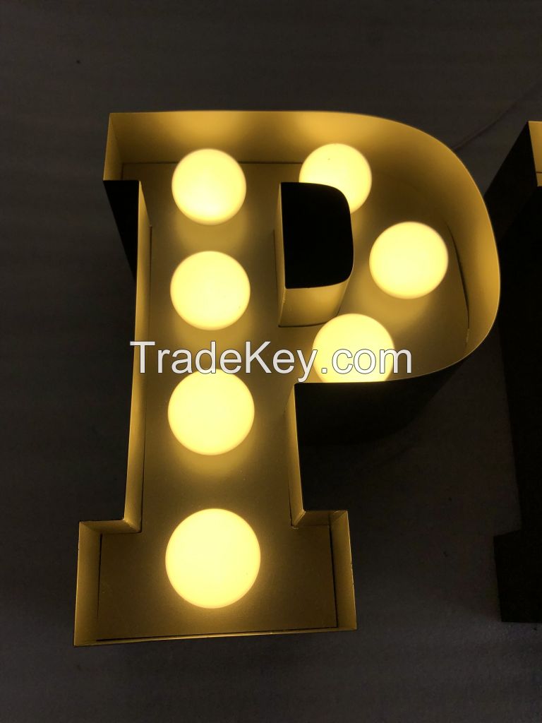 indoor/outdoor channel letter, Acrylic Illuminated letter, 3D letter sign, stainless steel , aluminum letter, 