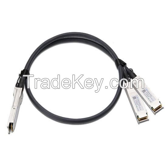 100G QSFP28 to 2x 50G QSFP28 Copper Breakout Cable