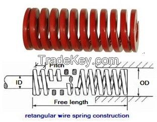 die spring 10243  red medium load