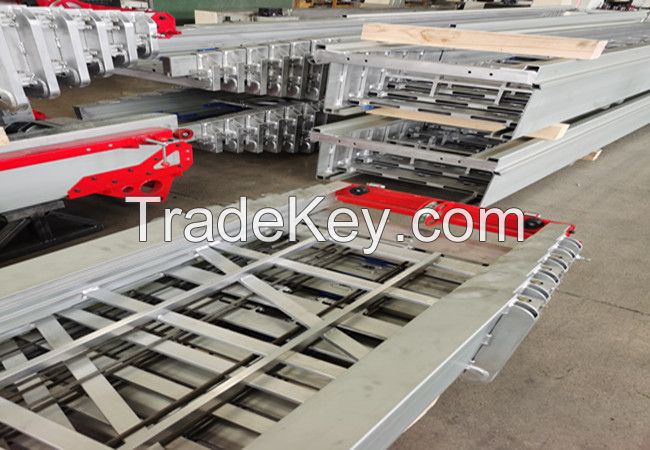 telesscopic aluminum ladder, lift car aluminum boom, moving furniture lift aluminum telesscopic ladder