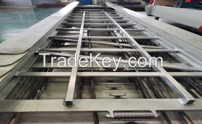 Lifting trcuk aluminum ladder arm, crane telescopic aluminum alloy ladder arm