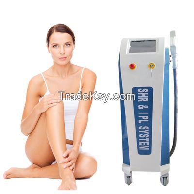 Skin Rejuvenation black head remover OPT IPL shr Hair Removal machine