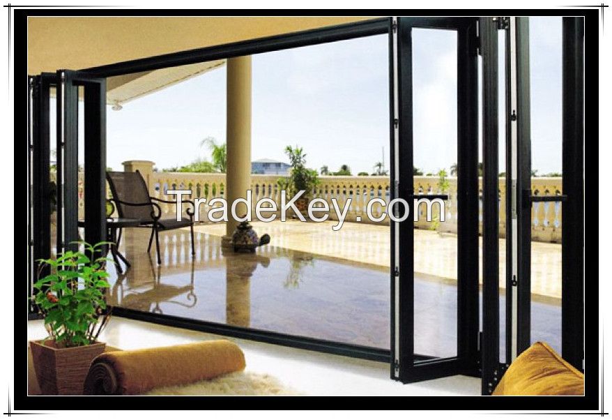 Upvc folding doors for gardening