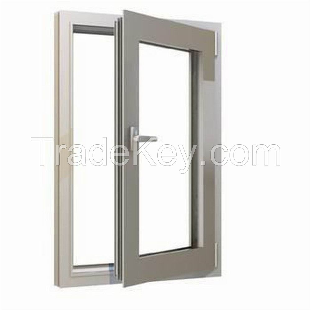 China supplier double glazed glass aluminium frame window