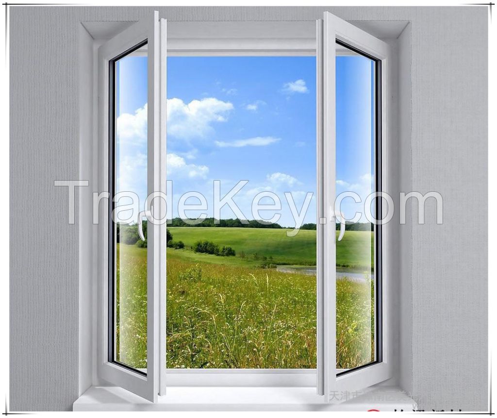 Broken bridge aluminum alloy casement window