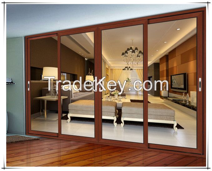 Sliding glass doors