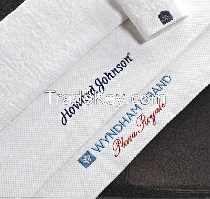 Embroiderred towels for hotel