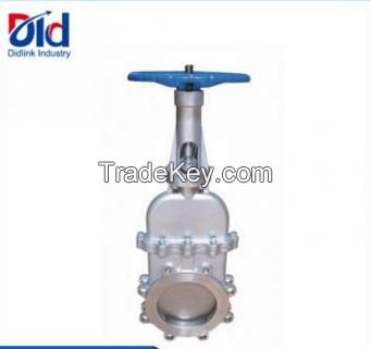 Bidirectional Seal Non Rising Stem Knife Gate Valve Purpose, 12 Gate Valve Dimensions