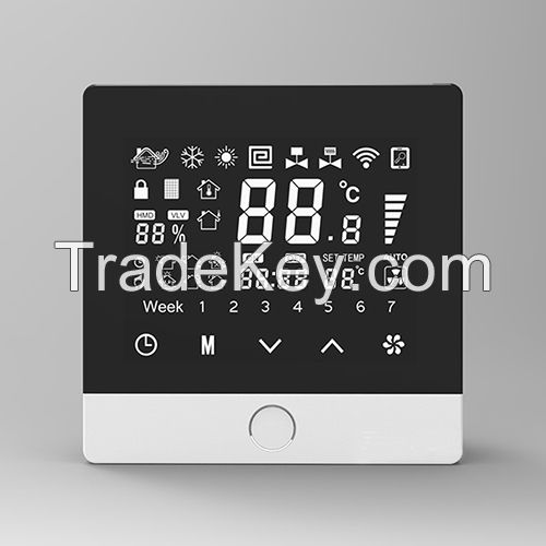 ST-AC906 Smart Touch Screen Thermostat for FCU with Wi-Fi