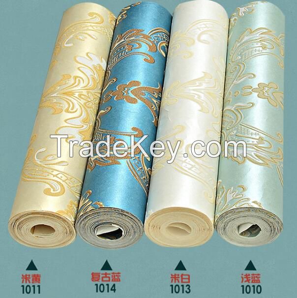 Hot Sale Modern Design 3D Nonwoven Wallpaper for Home Decoration