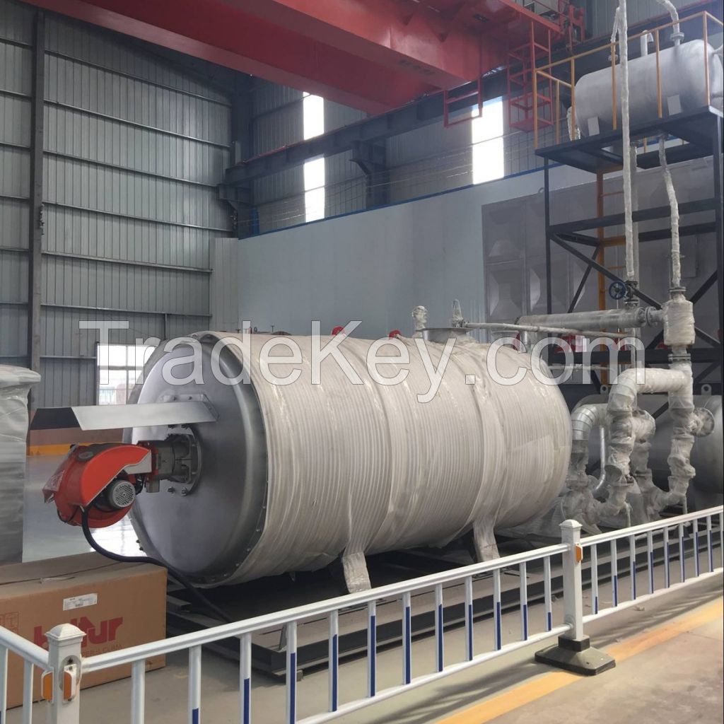 Industrial Horizontal Thermic Fluid Boiler, thermal oil boiler for plywood factory