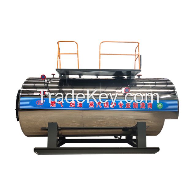 Oil or gas fired Horizontal Steam Boiler for Oil Press and Refinery Plant