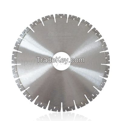 350mm W shape segment diamond saw blade for fast cutting granite stone