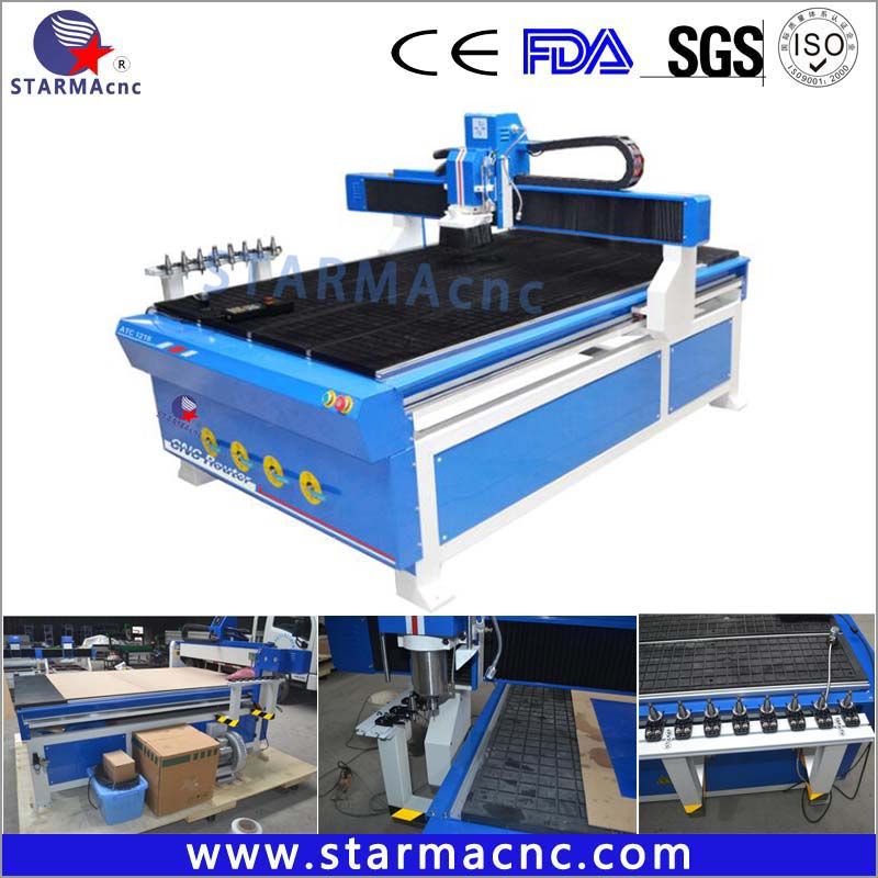 Atc CNC Router Automatic CNC Router Wood Cutting Machine