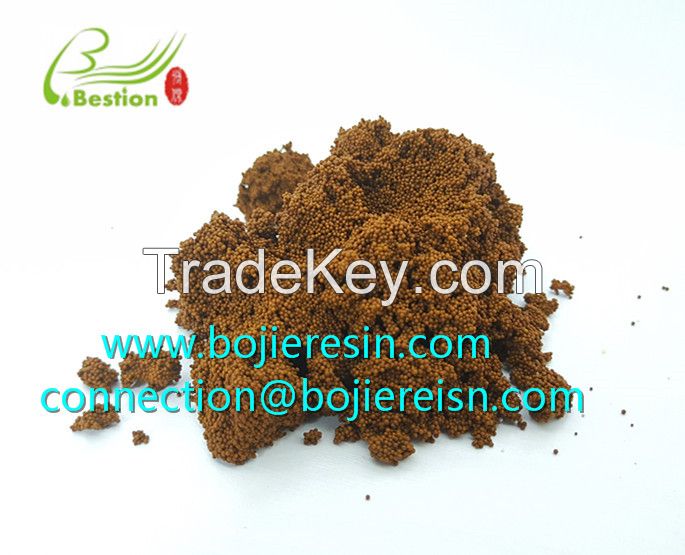 Lipase immobilization resin