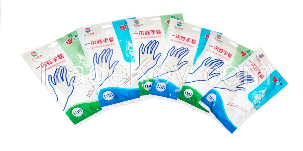 Disposable PE Gloves cheap price with good quality