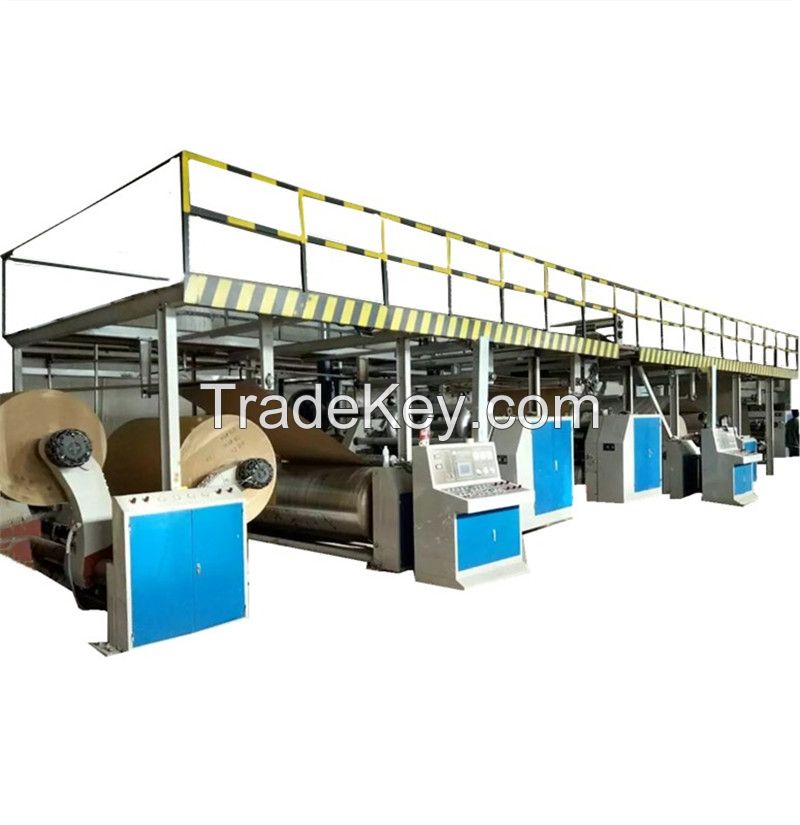 china manufacturer corrugated paperboard production line