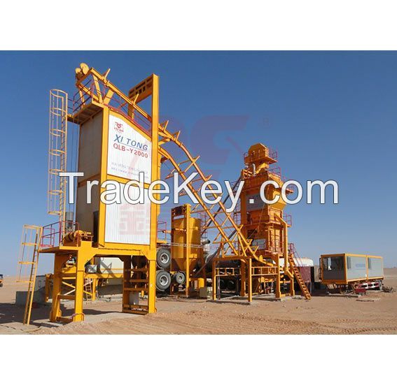 QLB-Y Series Mobile Type Asphalt Mixing Plant