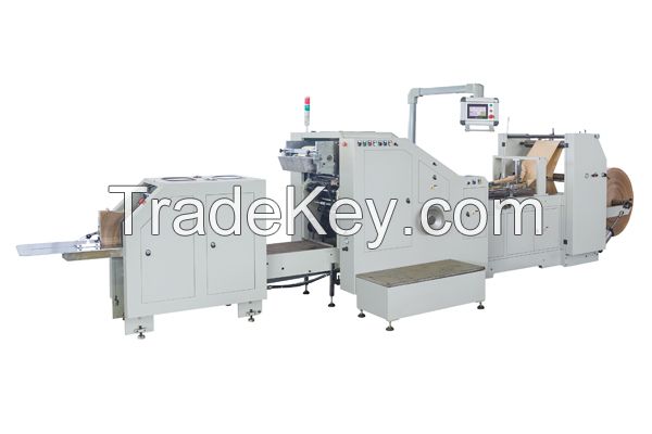 L-200 Roll Feeding Square Bottom Paper Bag Making Machine