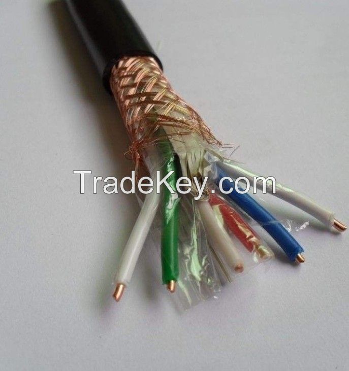 300/500V 1x2x1.5mm2 3x2x1mm2 CU/PE/PVC/Overall Shielding pair instrumentation computer cables