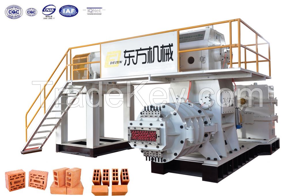 Brick Making Machine Jky70-65 Double Stage Vacuum Extruder Brick Machine Equipment