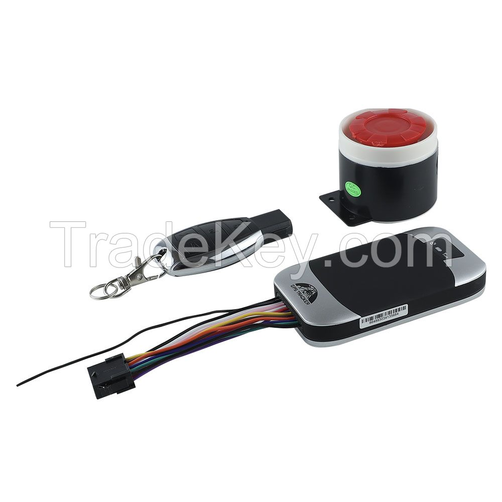 Waterproof Mini Vehicle GPS Locator Support Siren and Shock Alarm