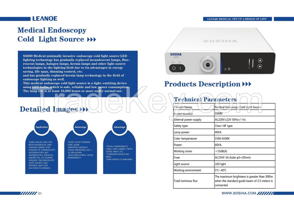 Endoscopy cold light source