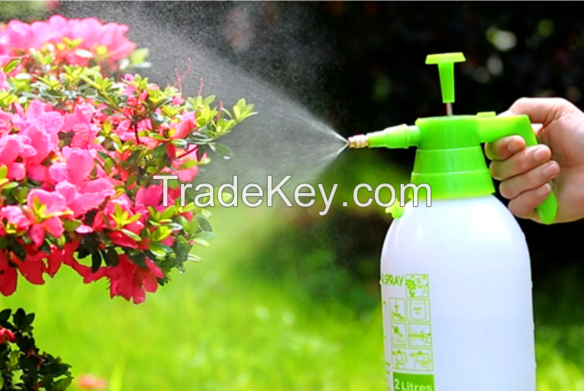 2LMulti-purpose flower spray Hand Pressure manual garden pump sprayer bottle with adjustable nozzle household sprayer