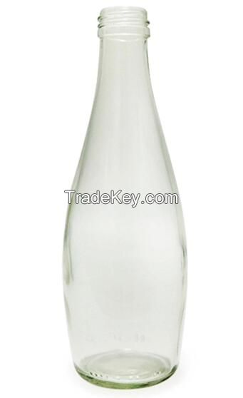 carbonated water glass bottle for sparkling