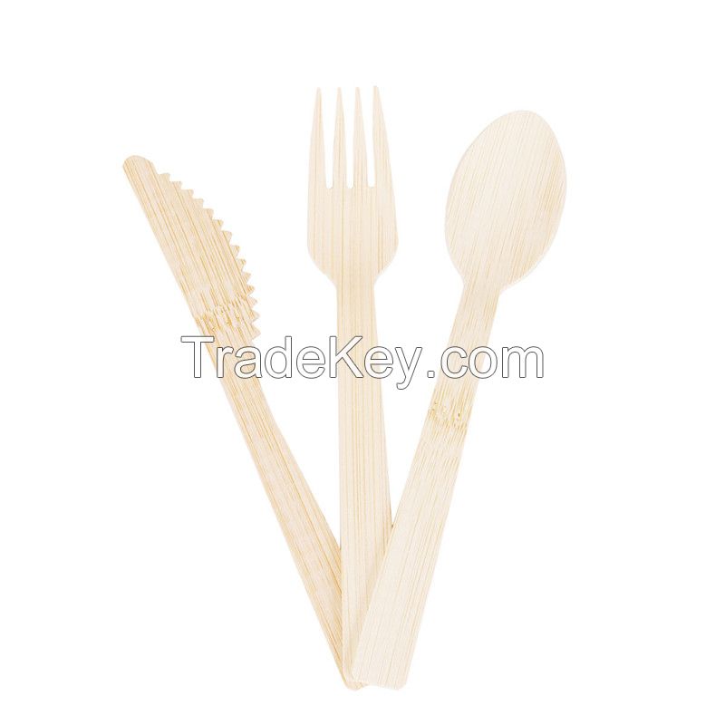 Eco-friendly Natural Disposable Bamboo Cutlery