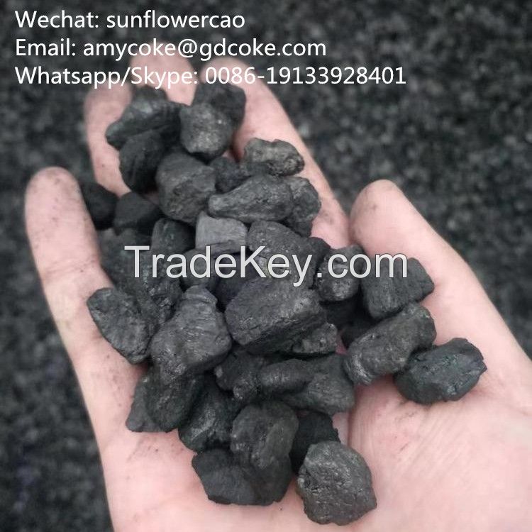 8-18mm FC83-85% min Semi Coke/Lam Coke with Low Sulfur 0.35% max