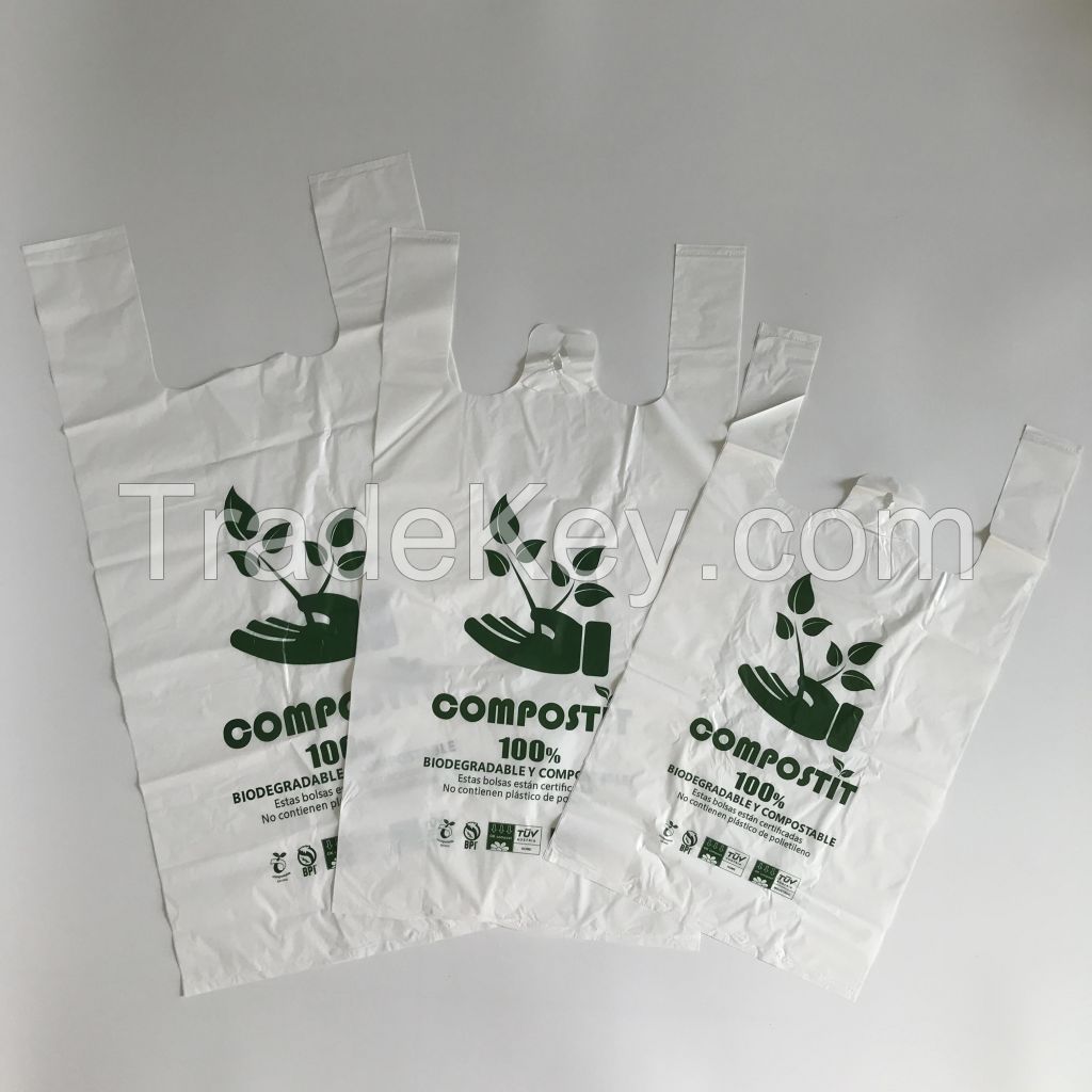 Biodegradable T-shirt Bags