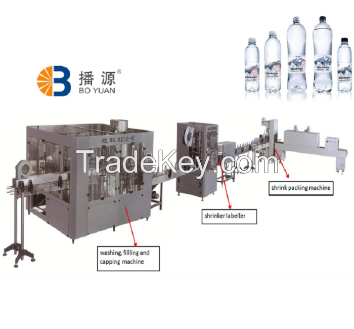 2000BPH Bottled Water Production Line Filling Line