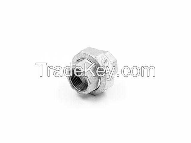 malleable iron cast thread pipe fittings Male and female elbow 90 degree union