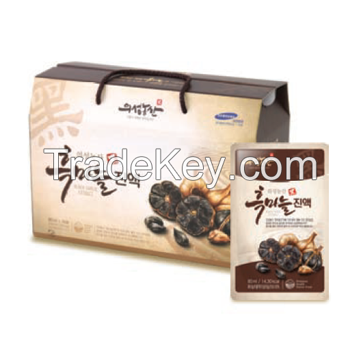 Black garlic products