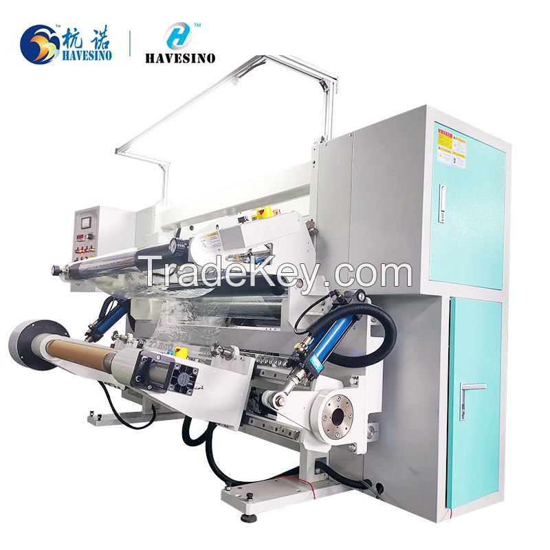 thermal film slitting and rewinding machine