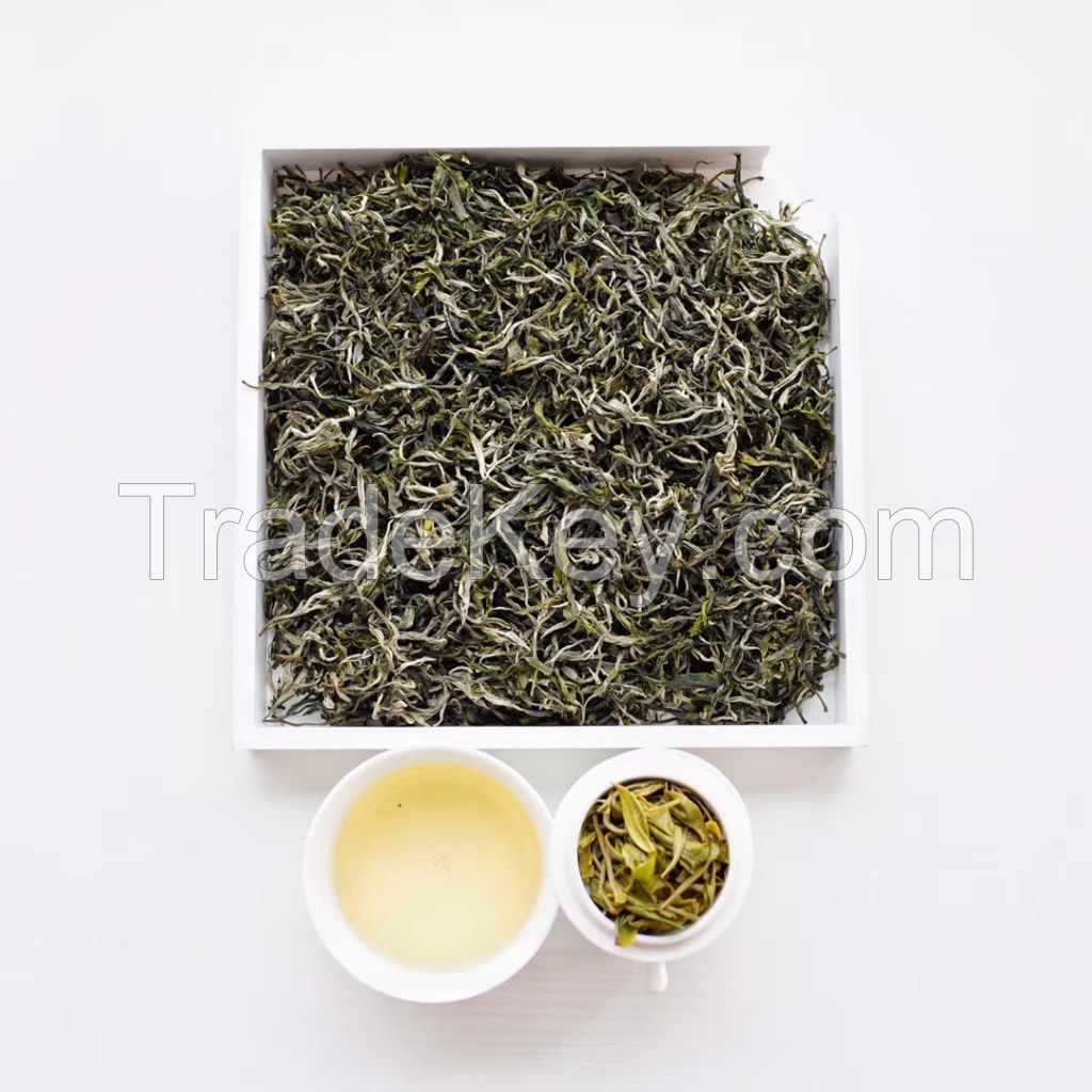 Organic Silver Silk Green Tea #2, Yunnan green tea