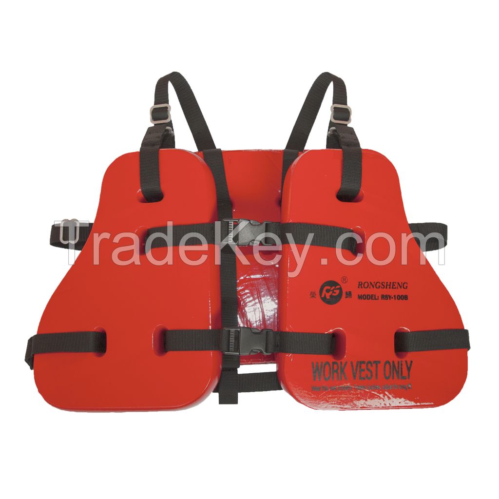 The three piece type life jacket