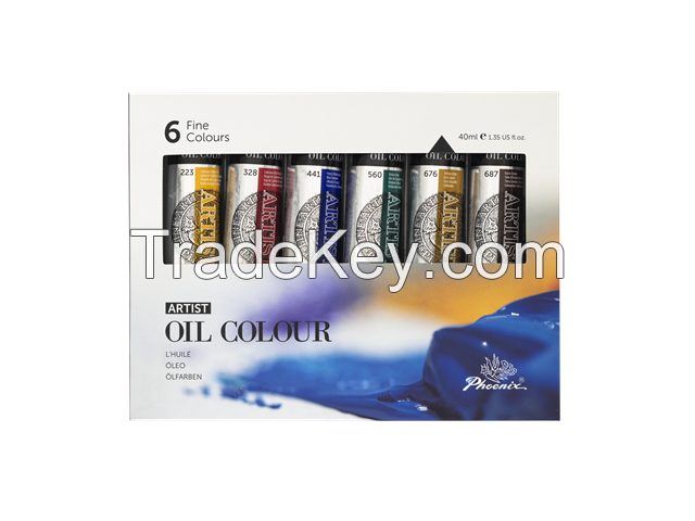 Sell Oil Paint 6 x 40ml Artist art set Phoenix OEM