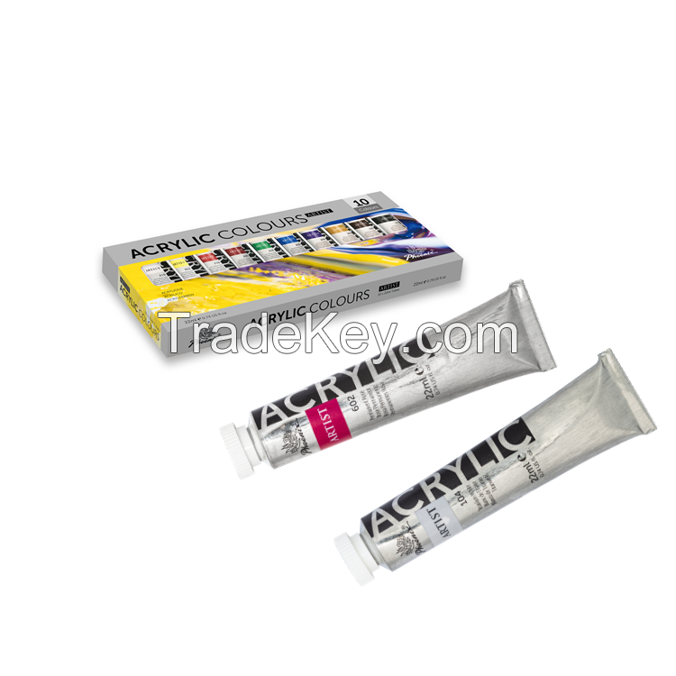 Wholesale Acrylic Paint 10 x 22ml art set Professional painting