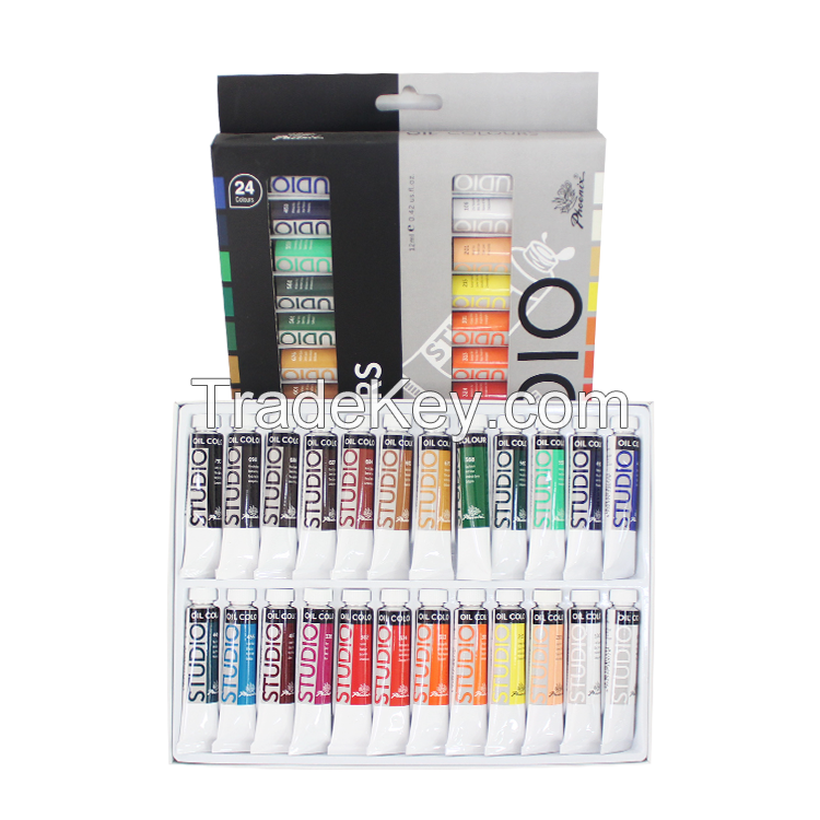 Sell Oil Paint 24 x 12ml art set studio series Phoenix OEM