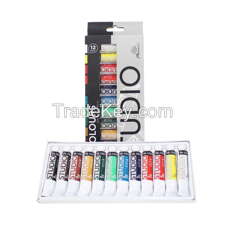 Sell Oil Paint 12 x 12ml art set studio series Phoenix OEM