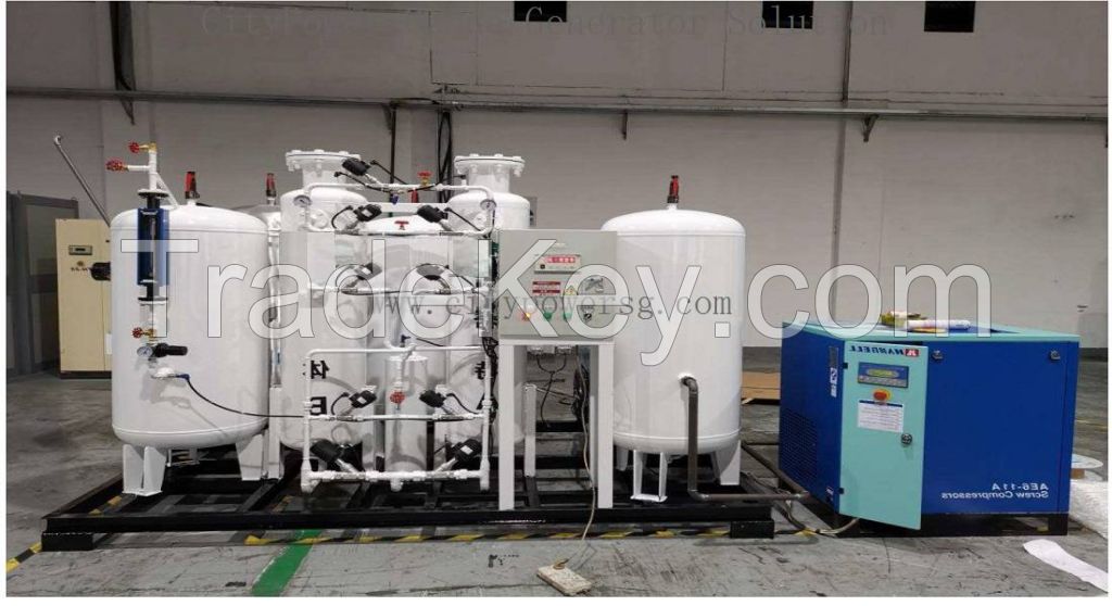 PSA Oxygen Generation System for industry