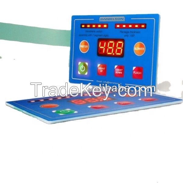 Membrane Keypad OEM service metal dome with display panels