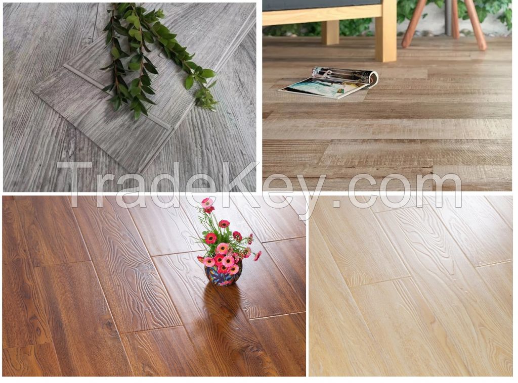 Hot selling embossed in register EIR eco-friendly SPC flooring